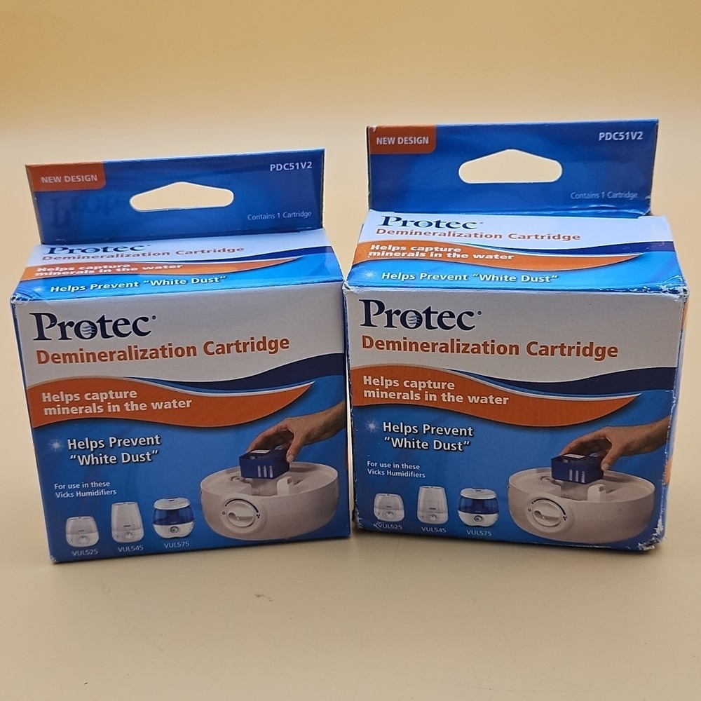 Set Of 2 Protec PDC51V2 Demineralizer Cartridge Brand New